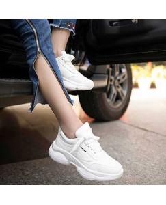 White Running Shoes for Girls and Women